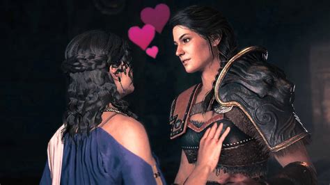 assassin's creed odyssey aspasia romance.